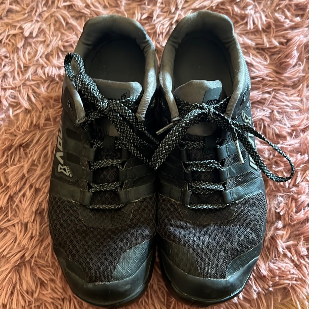 inov-8 Womens F-Lite 235 V2 Black Grey Ultimate Cross Training Shoes Size 9.5